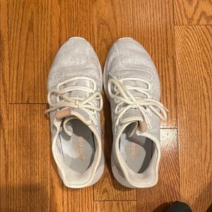 Adidas Gray Sneakers Comfortable Casual Design